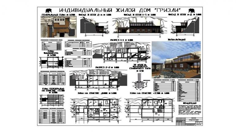 ИНДИВИДУАЛЬНЫЙ ЖИЛОЙ ДОМ «ГРИЗЛИ»